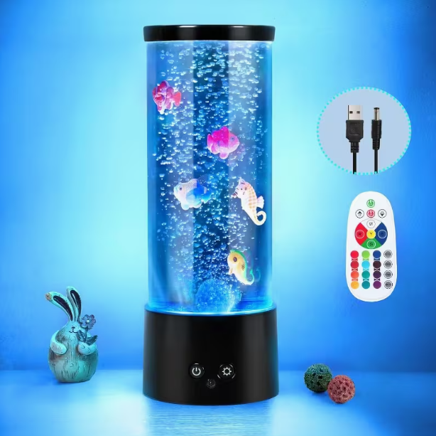 OceanGlow™ Fish Lava Lamp
